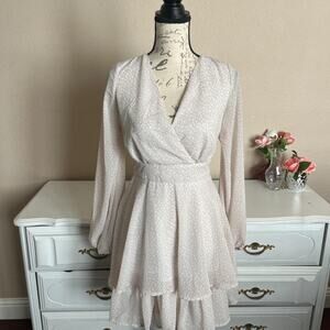 Cheetah coquette dress